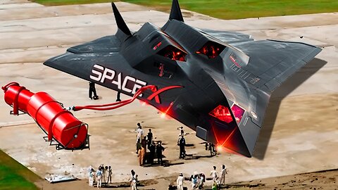SpaceX and Pentagon Launched Fighter Into SPACE For the First Time