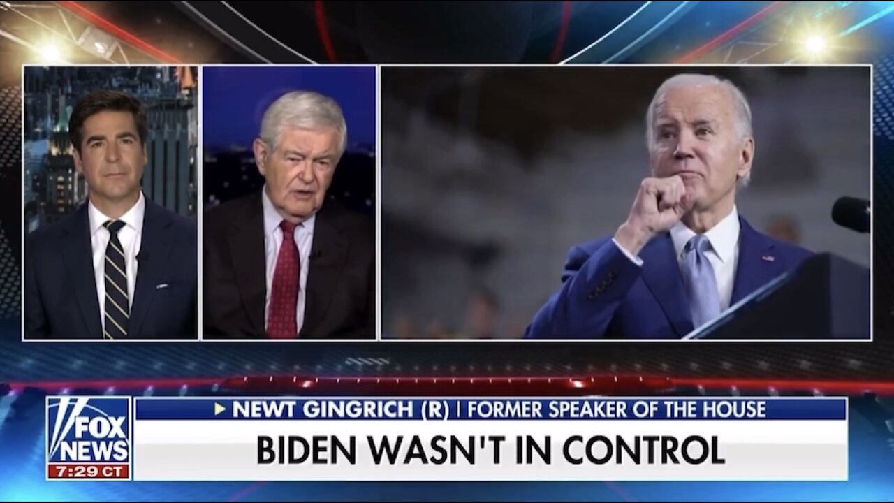 Newt Gingrich calls for a special congressional investigation into the Biden cover-up