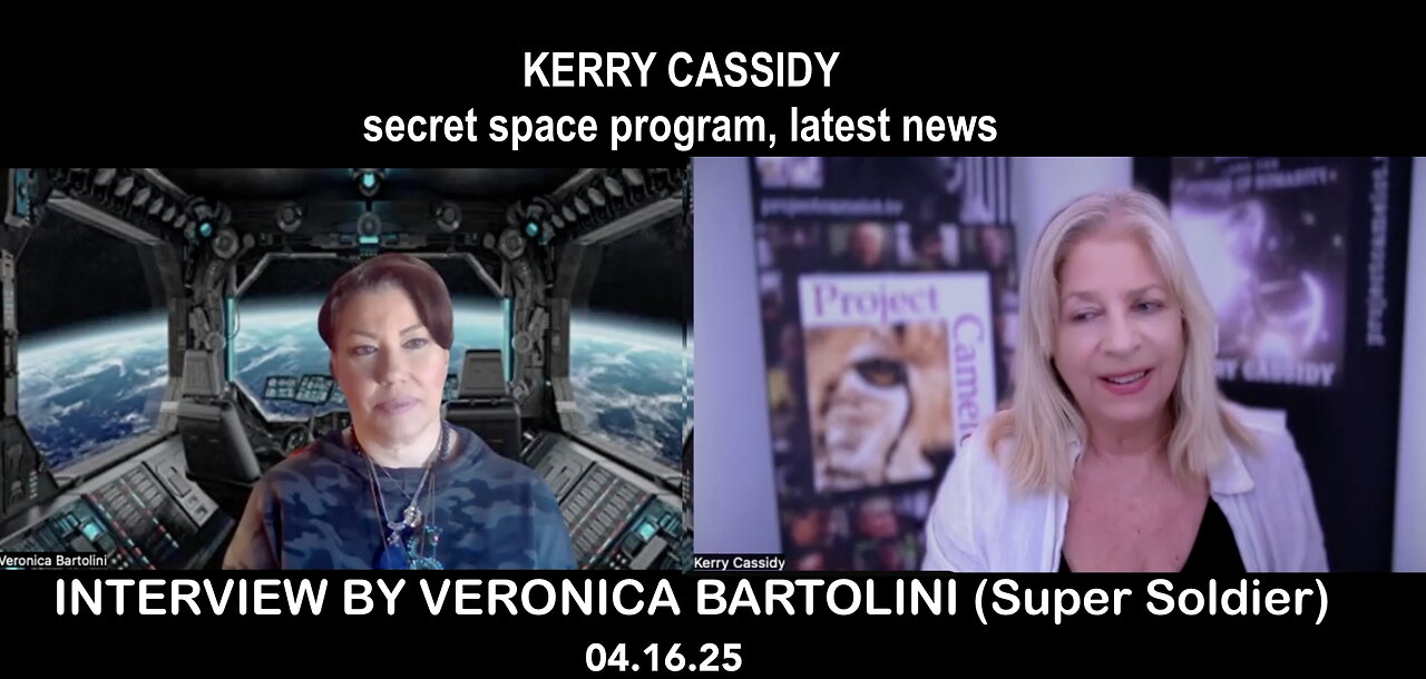 KERRY INTERVIEWED BY VERONICA BARTOLINI (CODEBREAKER SUPER SOLDIER)