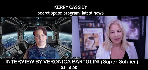 KERRY INTERVIEWED BY VERONICA BARTOLINI (CODEBREAKER SUPER SOLDIER)