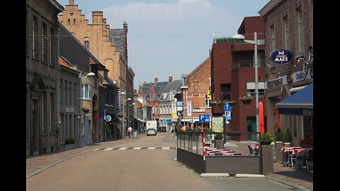 2016 Belgium: De Kortrijkstraat in Tielt