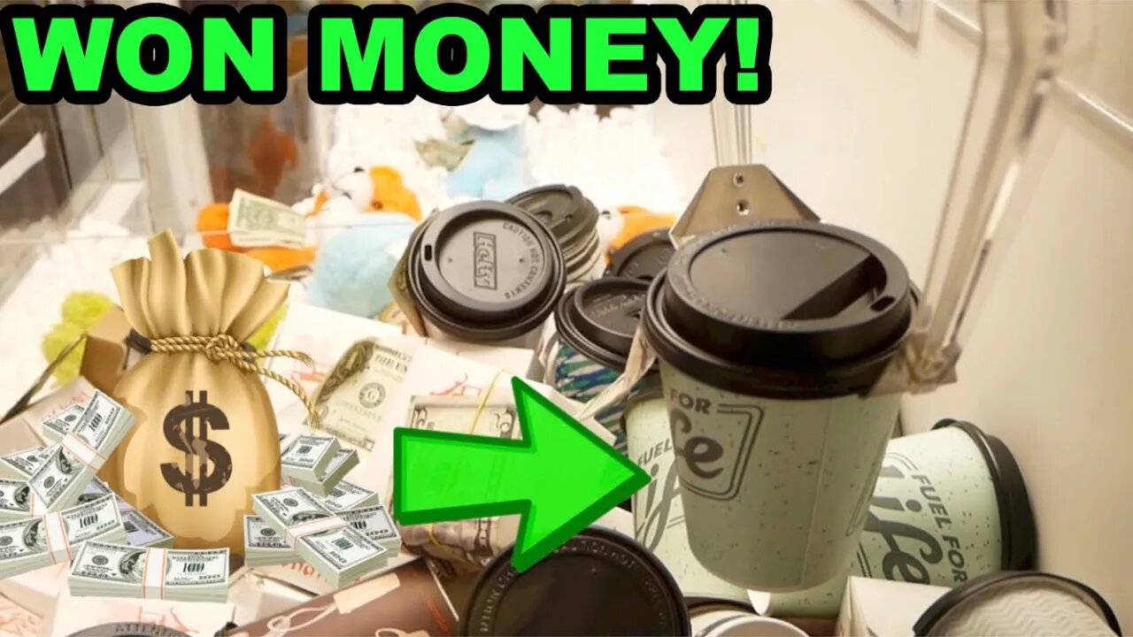 CASH MONEY CLAW MACHINE!