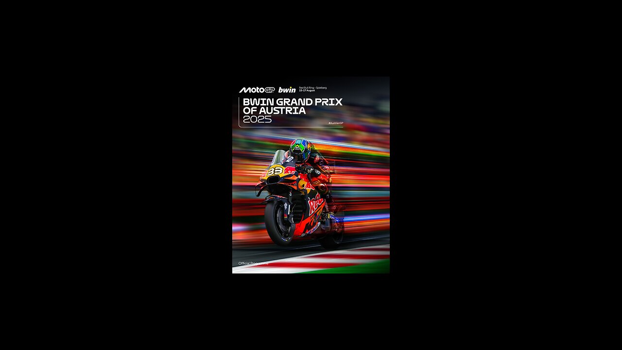 MOTOGP 2025 : AUSTRIAN GRAND PRIX SPRINT RACE LIVE WATCH-ALONG