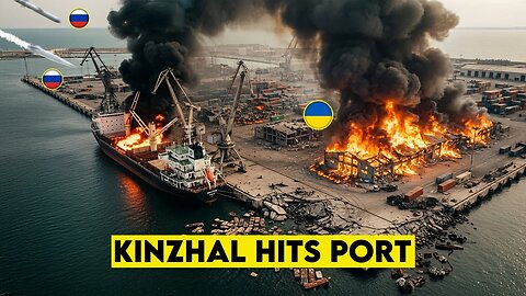 Russia-Ukraine War: Kalibr and Kinzhal Missiles Hit Odesa Port