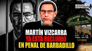 #EnVivo Martín Vizcarra fue trasladado al penal de Barbadillo