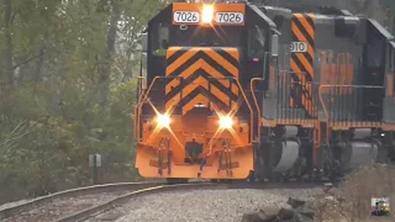 CSX and Wheeling & Lake Erie Trains from Lodi, Ohio October 12, 2024 Part 3
