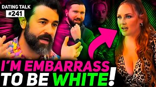 UNHINGED Chick gets DESTROYED for Demonizing White People