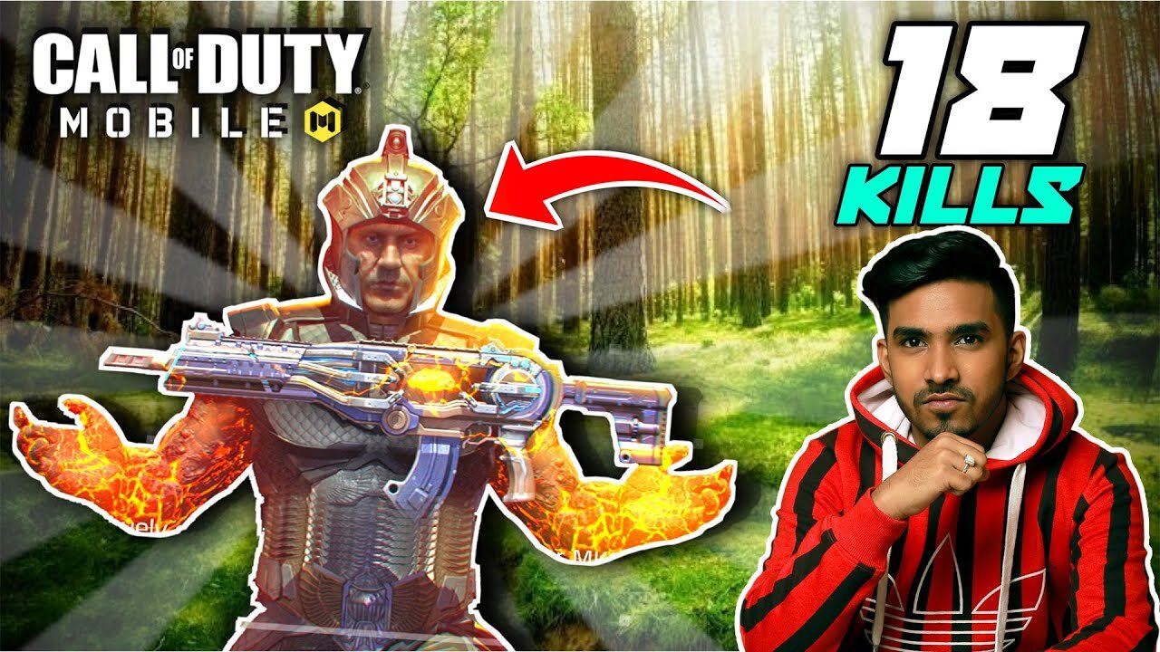 This Character Is Overpowered | 18 Kills Solo Vs Squad Cod Mobile