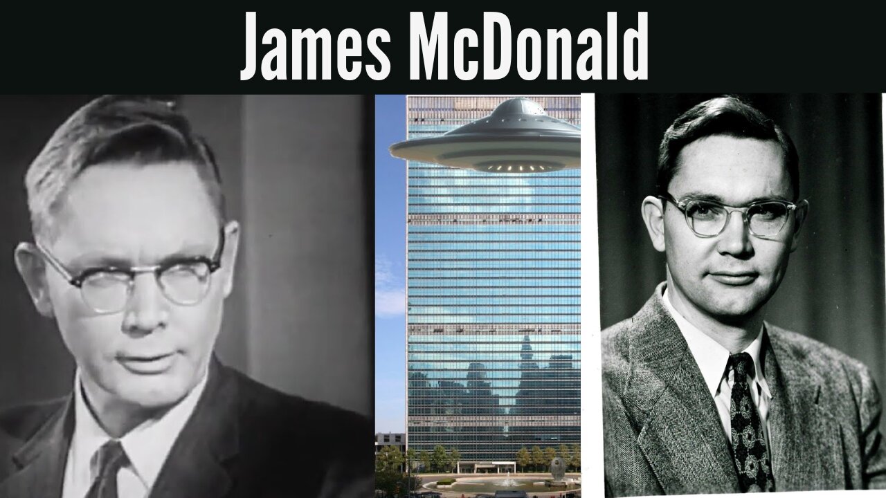 James McDonald's UFO Sighting