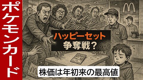 マクドナルド×ポケモンカード騒動と希少性マーケの罠！転売・フードロス・顧客体験の教訓 #マック #ハッピーセット #ポケモン