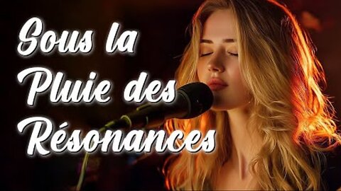 Sous la Pluie des Résonances | Soft French Love Songs (Official Lyric video)