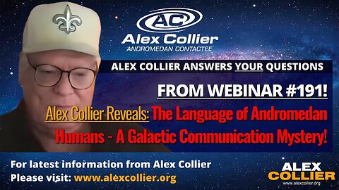 Alex Collier Reveals The Language of Andromedan Humans - A Galactic Communication Mystery!