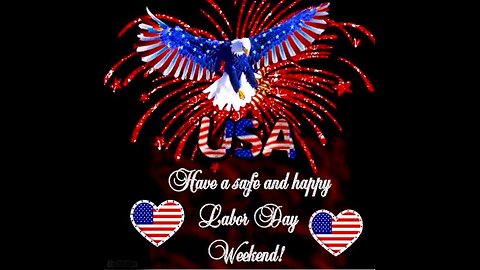 HAPPY LABOR DAY FROM THE CONSERVATIVE VIEWPOINT! HERE'S A QUICK LOOK AT THE WEEKEND WRAPUP!! 