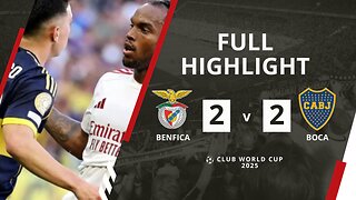 Unbelievable Comeback! Benfica v Boca Juniors in FIFA Club World Cup