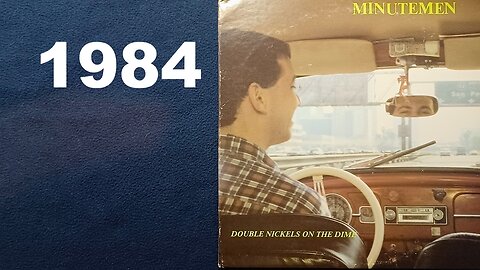 MINUTEMEN, DOUBLE NICKELS ON THE DIME, Vinyl Double LP Album, 1984 SST RECORDS