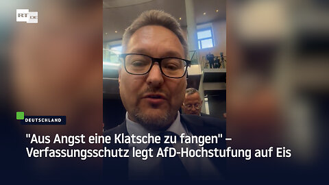 "Aus Angst eine Klatsche zu fangen" – Verfassungsschutz legt AfD-Hochstufung auf Eis