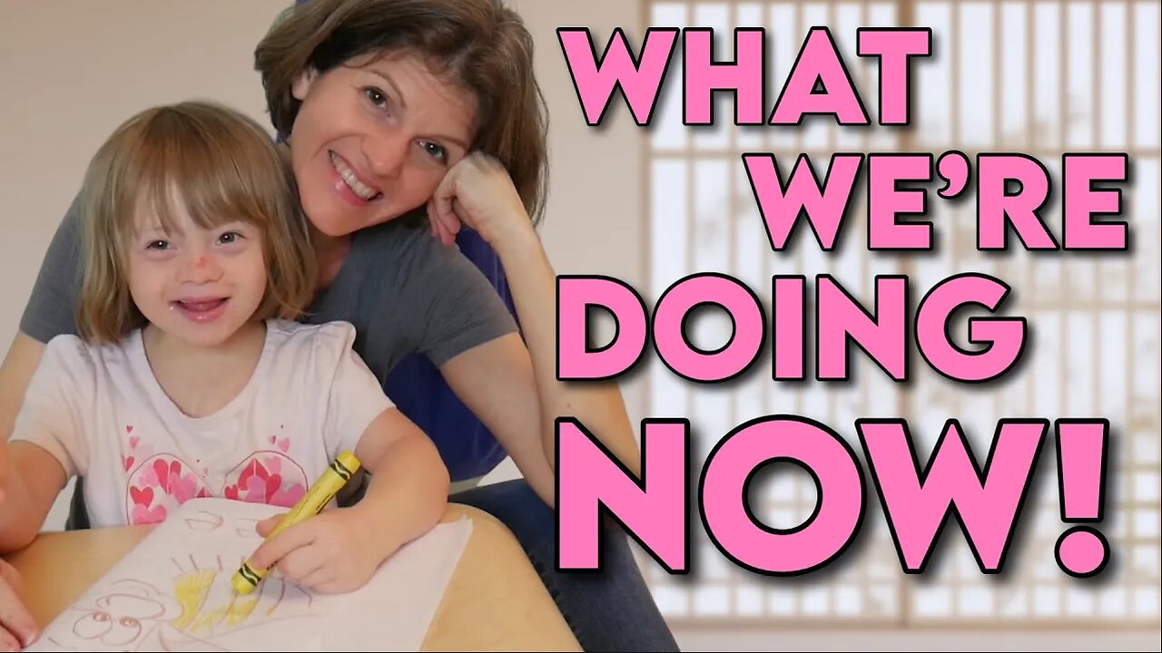 How I TEACH MY CHILD WITH DOWN SYNDROME || Kindergarten Updates + Resources