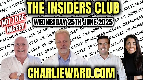 THE INSIDERS CLUB WITH DR ANDREAS KALCKER & PAUL BROOKER