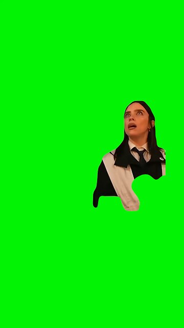 Billie Eilish Shocked | Green Screen #billieeilish #grammys #relateable #funny #fyp