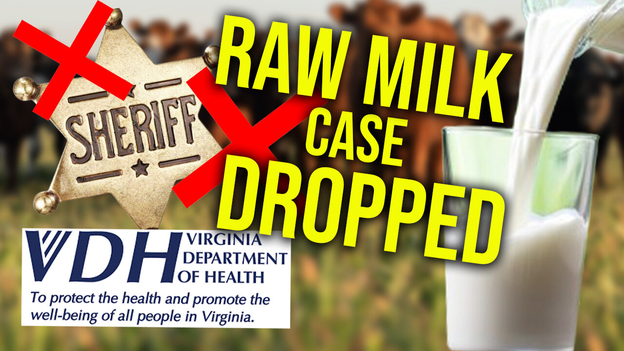 Virginia DROPS case against raw milk club || Bryson Lipscomb