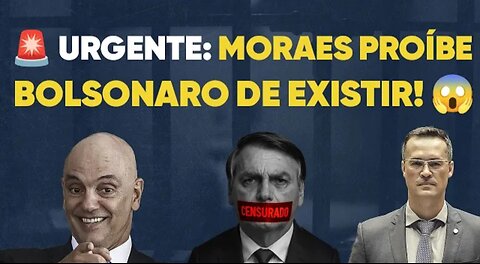 In Brazil, Supreme Court Minister Moraes, with a new decision, prohibits Bolsonaro from existing!