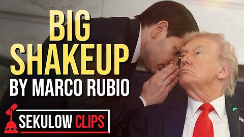 Big Shakeup by Marco Rubio⚡ Is this a literal joke?