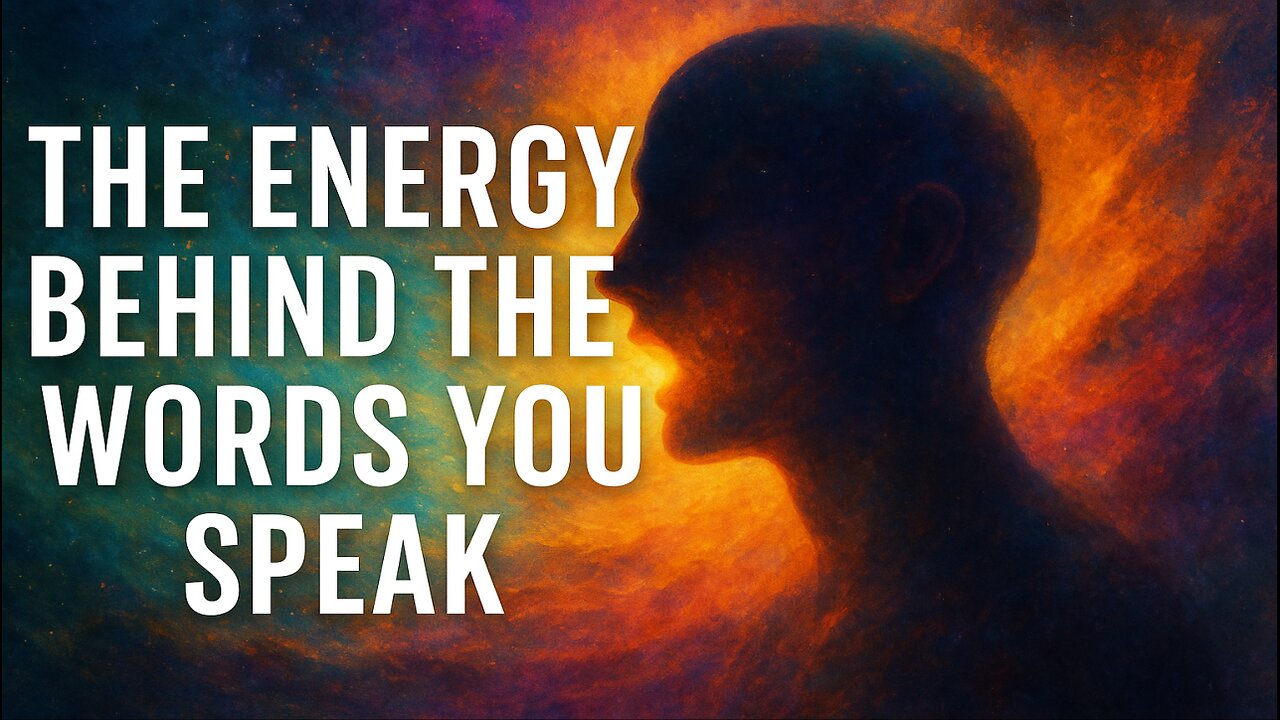 The Energy Behind The Words You Speak