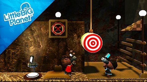 LittleBigPlanet - Paintinator target practice level 1