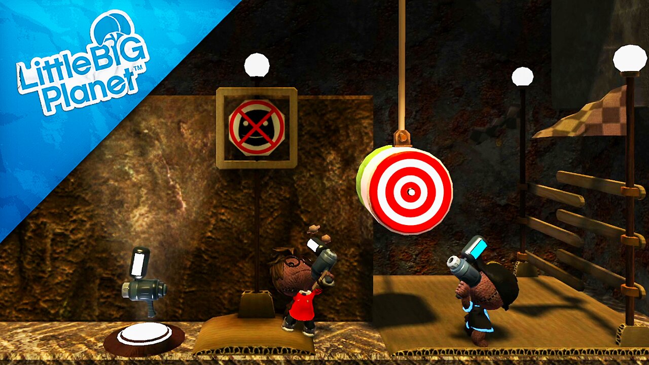 LittleBigPlanet - Paintinator target practice level 1
