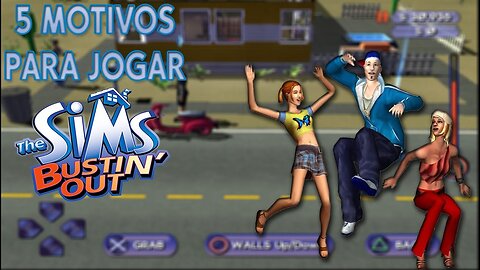 Sims Bustin out PS2 gameplay