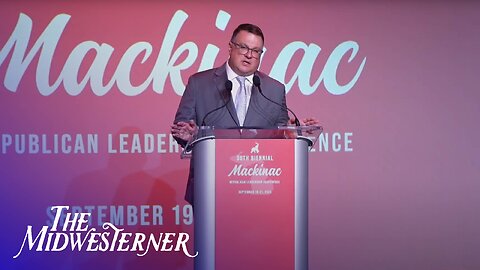 Speaker Matt Hall & Congresswoman Lisa McClain at Mackinac Republican Leadership Conference