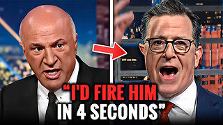 Kevin O'Leary OBLITERATES Stephen Colbert After He Got FIRED