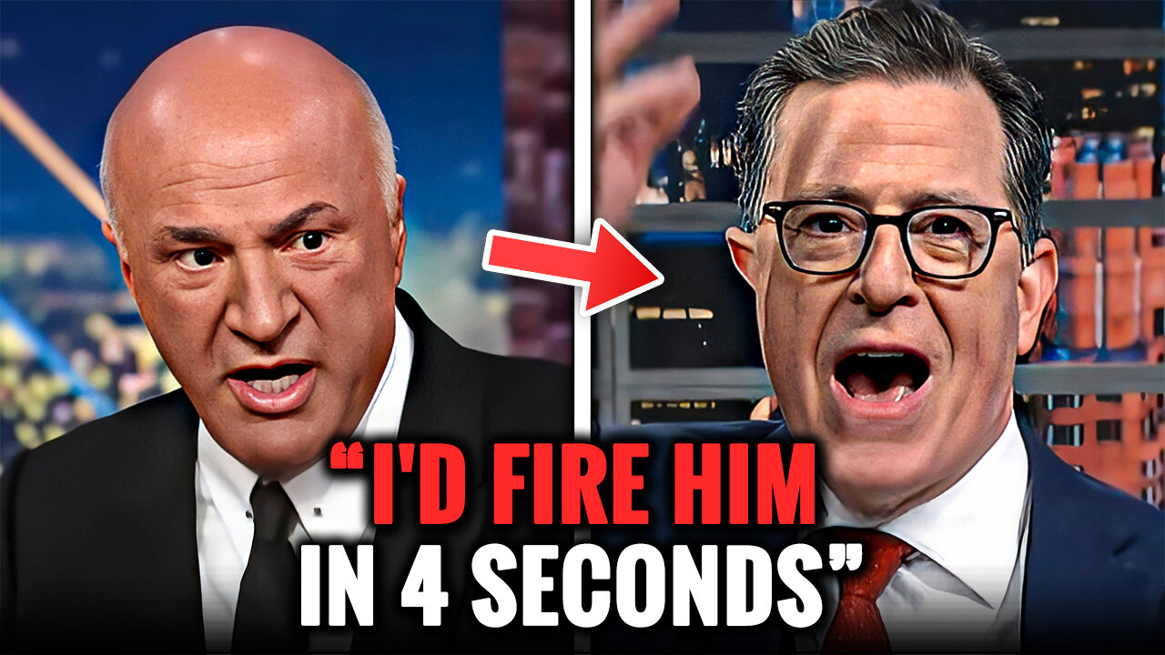 Kevin O'Leary OBLITERATES Stephen Colbert After He Got FIRED