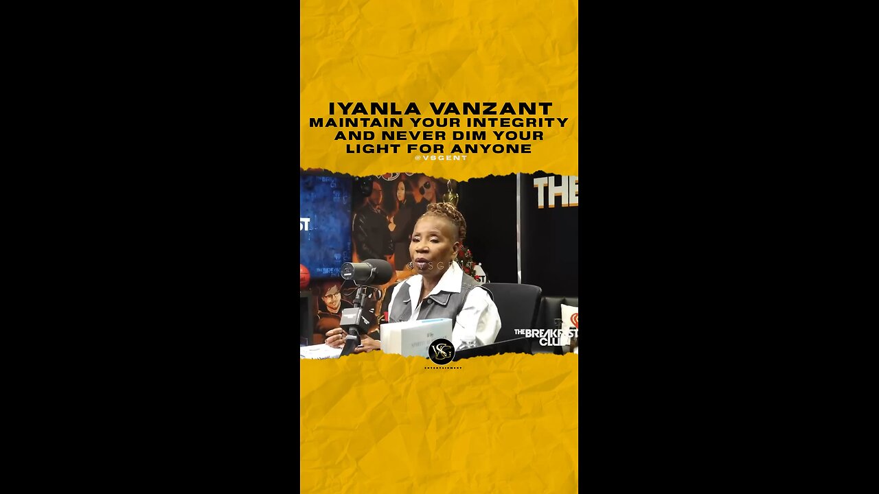 Maintain your integrity and never dim your light for anyone