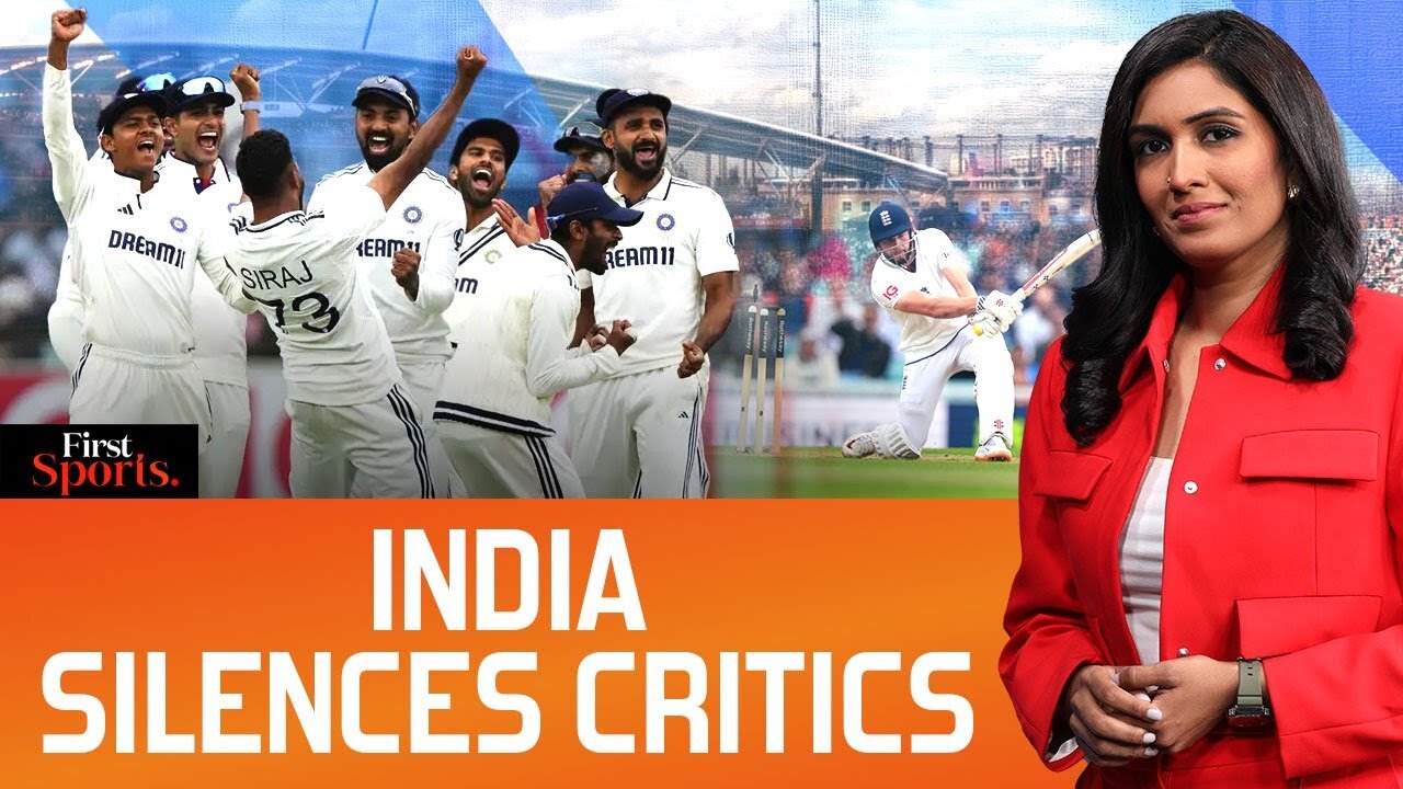 Eng v Ind: India Level Series At Oval, Redemption for Siraj | First Sports With Rupha Ramani | N18G