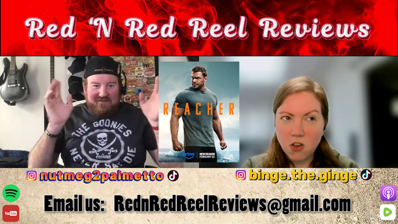 Reacher Kicks A$$ on his Own! Red 'N Red Reel Reviews Reacher Season 3