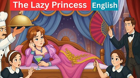 The Lazy Princess: A Royal Wake-Up Call | Motivational Fairy Tale for All Ages #cartoonvideo #kids