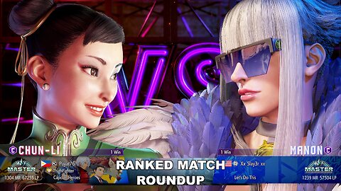 Kuya Kalbo SF6 Ranked Match Roundup. Chun Li Master Rank [Hori Fight Stick]