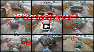 Near Kupiansk: Russian FPV drones strike Ukrainian forces and vehicles