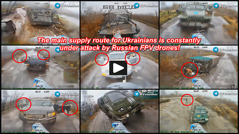 Near Kupiansk: Russian FPV drones strike Ukrainian forces and vehicles