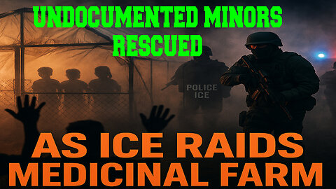 BREAKING ICE RAID AT MARIJUANA FARM LEADS TO DISCOVERY OF CHILD LABOR 💣