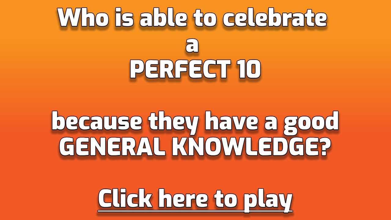 General Knowledge Test