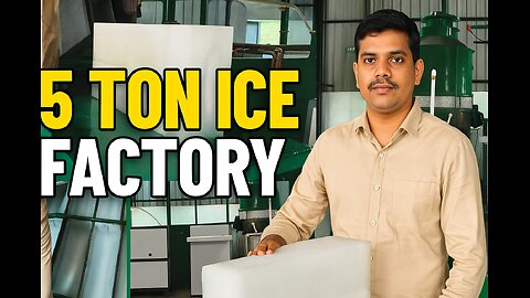 how to start ice business at home | 100 kg 50 nos ice Block | full information with price and profit