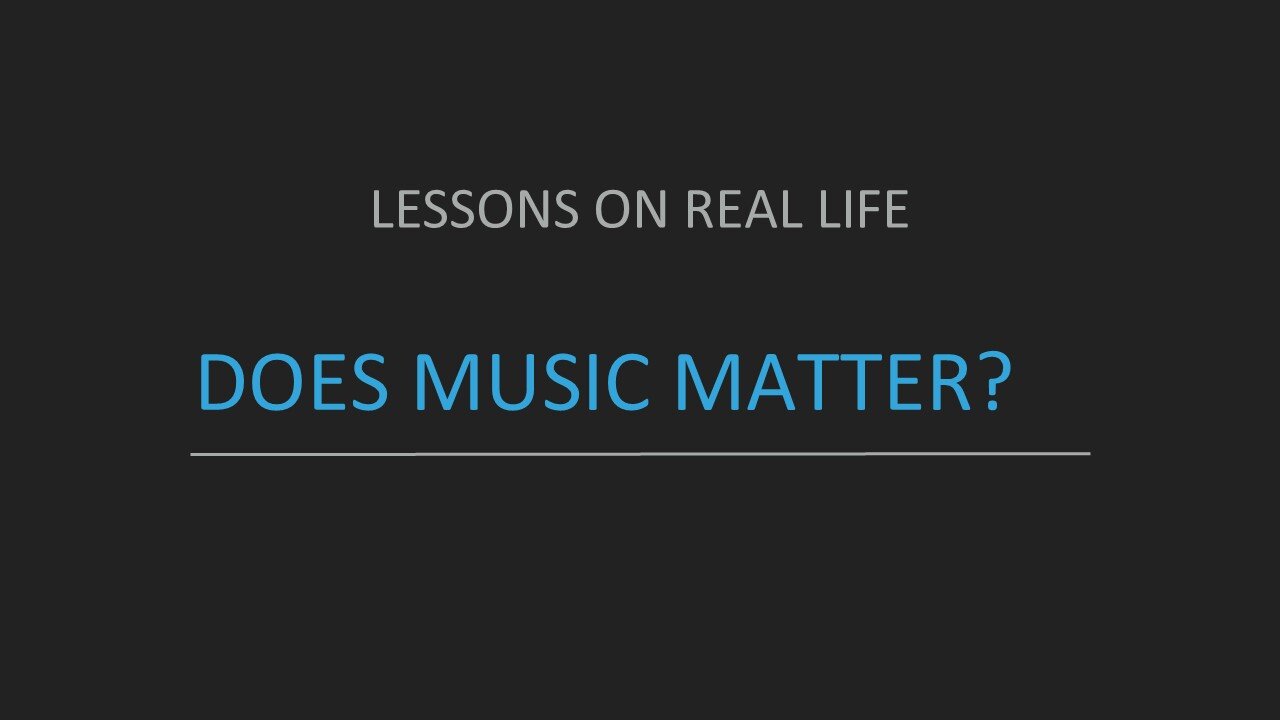 Life Lessons About Music, Pastor Austin McKelroy