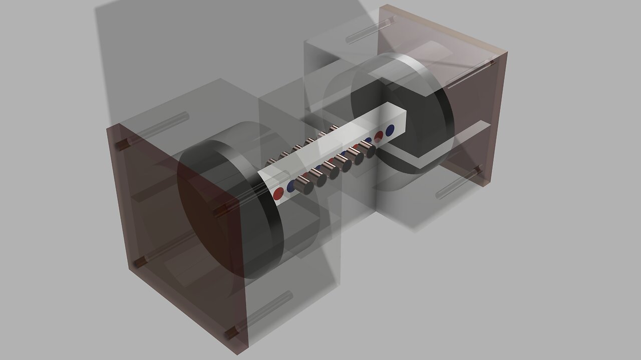 Linear Piston Engine v3 (3D Model)