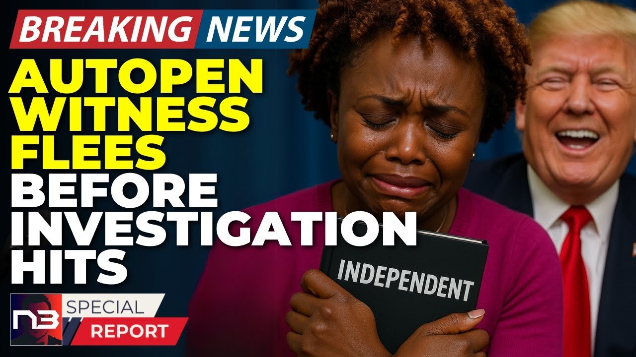 BREAKING: Autopen Investigation Has White House Terrified - Key Witness Just Fled The Party!