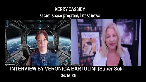 KERRY INTERVIEWED BY VERONICA BARTOLINI (CODEBREAKER SUPER SOLDIER)