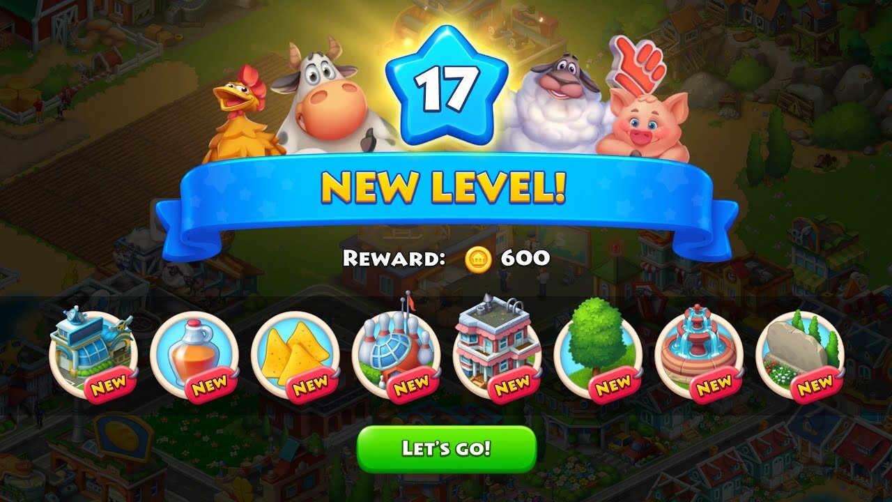 Township Level 16 gameplay