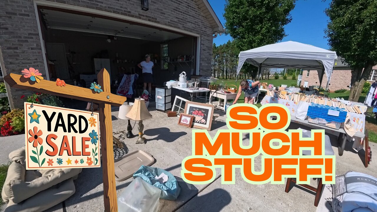 Making OVER $500 From a Single Yard Sale!!