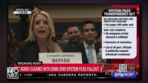 BREAKING ANALYSIS: Did Pam Bondi Just Admit That Exposing Jeffrey Epstein's Wealthy